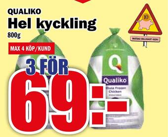 Matdax Hel kyckling erbjuda