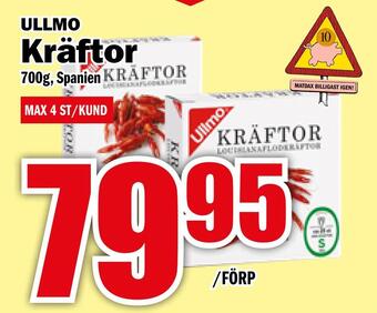 Matdax Kräftor erbjuda