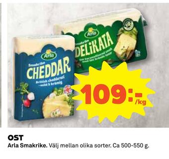 Coop Daglivs Ost erbjuda