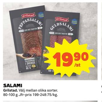 Coop Daglivs Salami erbjuda