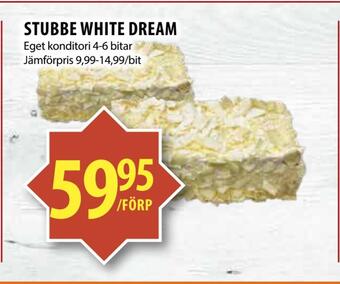 Matvärlden Tensta Stubbe white dream erbjuda