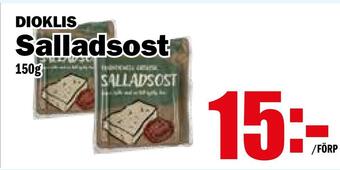 Matdax Salladsost erbjuda