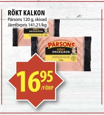 Matvärlden Tensta Rökt kalkon erbjuda