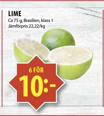 Matvärlden Tensta Lime erbjuda