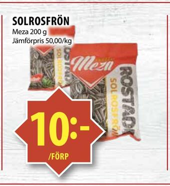 Matvärlden Tensta Solrosfrön erbjuda