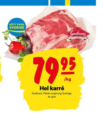 minmatbutik Hel karré erbjuda