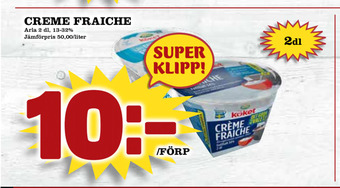 Nya Pulsen Creme fraiche erbjuda