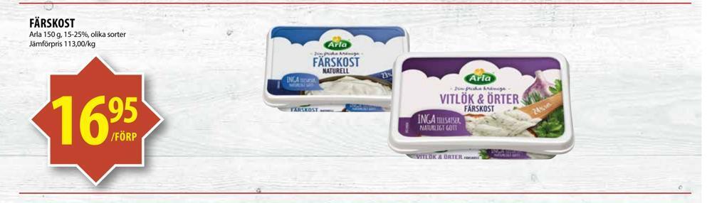 Matvärlden Tensta Färskost erbjuda