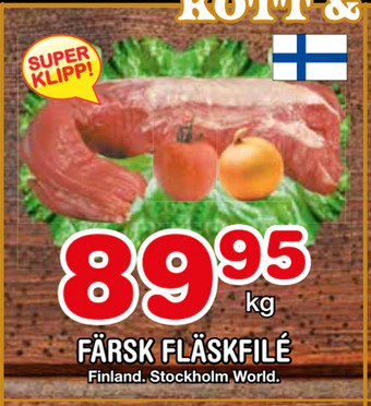 Nya Pulsen Färsk fläskfilé erbjuda
