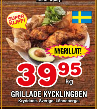 Nya Pulsen Grillade kycklingben erbjuda