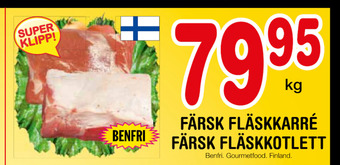 Nya Pulsen Färsk fläskkarré färsk fläskkotlett erbjuda