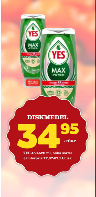 Nya Pulsen Diskmedel erbjuda