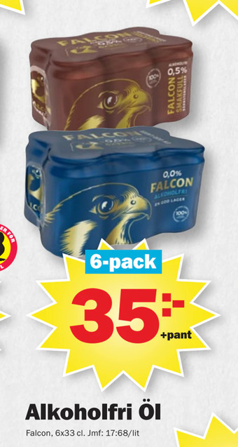 Pekås Alkoholfri öl erbjuda