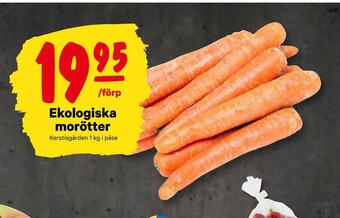Ekologiska morötter
