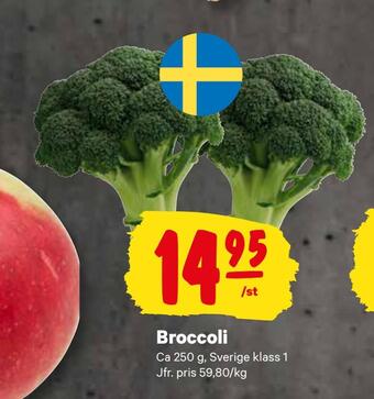 minmatbutik Broccoli erbjuda