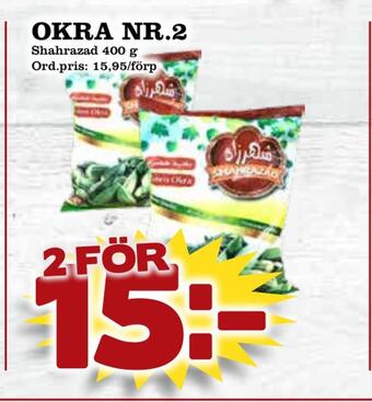 Supergrossen Okra nr.2 erbjuda