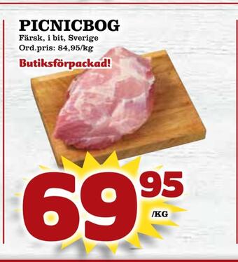Supergrossen Picnicbog erbjuda