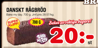 Nya Pulsen Danskt rågbröd erbjuda