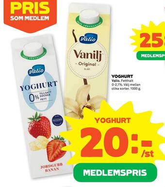 Stora Coop Yoghurt erbjuda