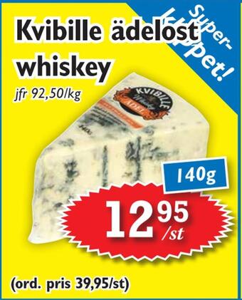 T-jarlen Kvibille ädelost whiskey erbjuda