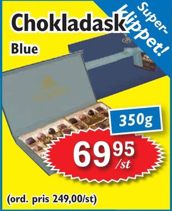 T-jarlen Chokladask erbjuda