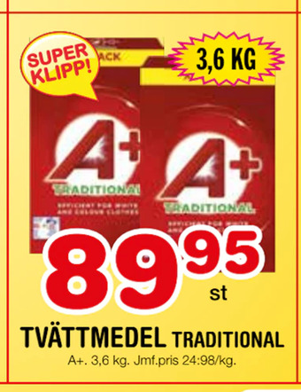 Nya Pulsen Tvättmedel erbjuda