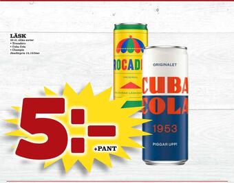 Supergrossen Läsk erbjuda