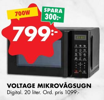 ÖoB Voltage mikrovågsugn erbjuda