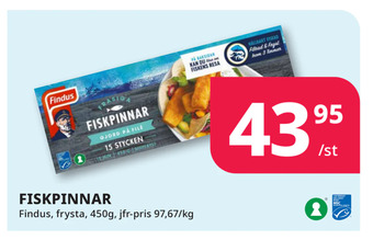 Tempo Fiskpinnar erbjuda