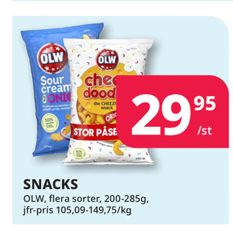 Tempo Snacks erbjuda