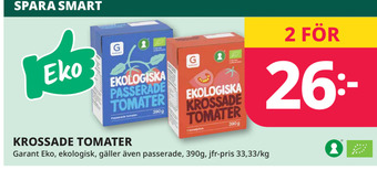 Tempo Krossade tomater erbjuda