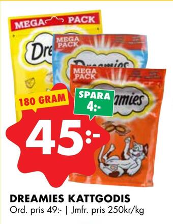 Dreamies kattgodis