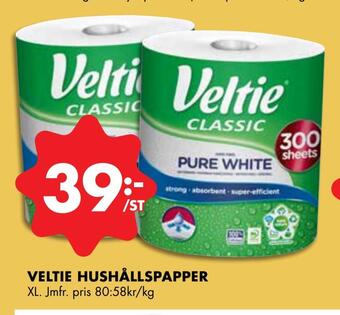 ÖoB Veltie hushållspapper erbjuda