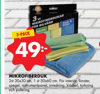 ÖoB Mikrofiberduk erbjuda