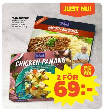 Stora Coop Färdigrätter erbjuda