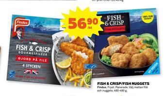 Stora Coop Fish & crisp/fish nuggets erbjuda