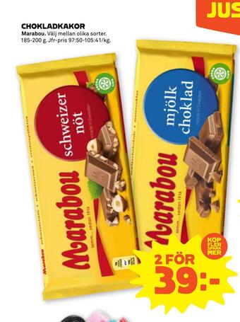 Stora Coop Chokladkakor erbjuda