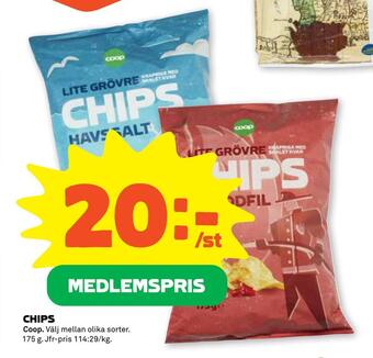 Coop Forum Chips erbjuda