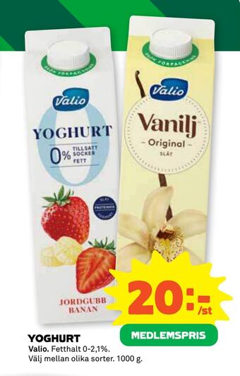 Coop Forum Yoghurt erbjuda