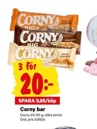 Corny bars