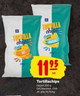 City Gross Garant tortillachips erbjuda