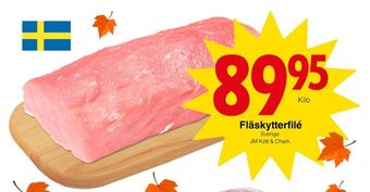 Matöppet Jm chark fläskytterfilé erbjuda