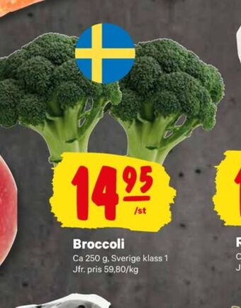 City Gross Nature choise broccoli erbjuda
