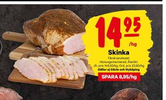 City Gross Färskvarehuset skinka erbjuda