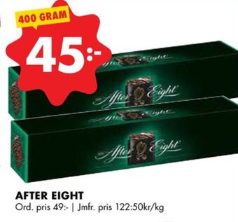 ÖoB After eight chokladask erbjuda