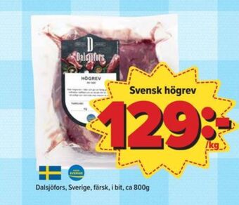 Östenssons Dalsjöfors högrev erbjuda
