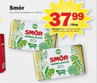 Pekås Coop smör erbjuda