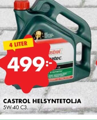 Castrol motorolja