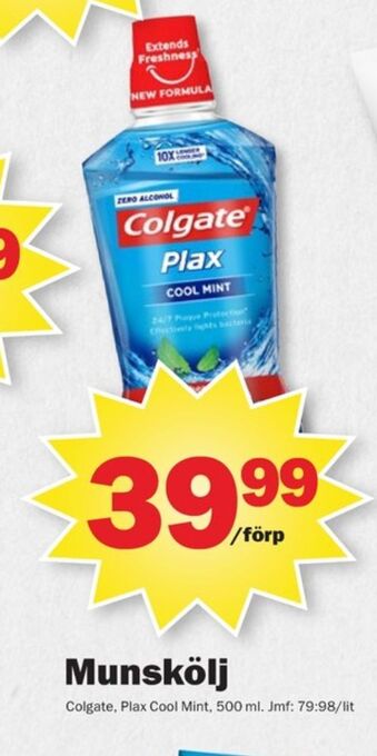 Pekås Colgate munskölj erbjuda
