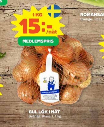 Stora Coop Coop lök erbjuda